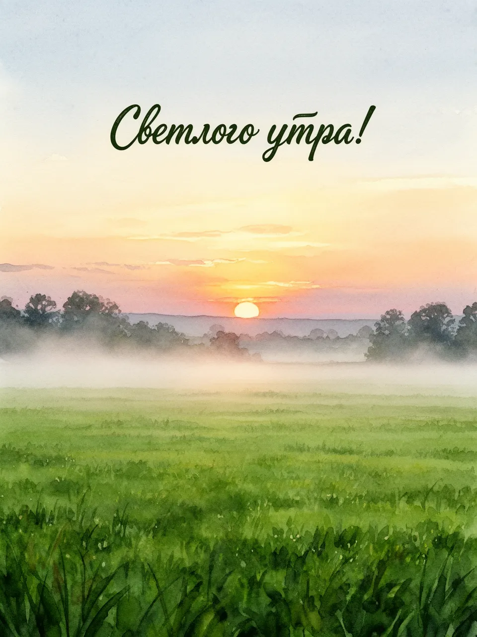 Светлого утра!