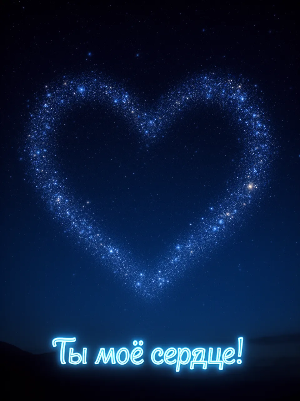 Ты моё сердце!