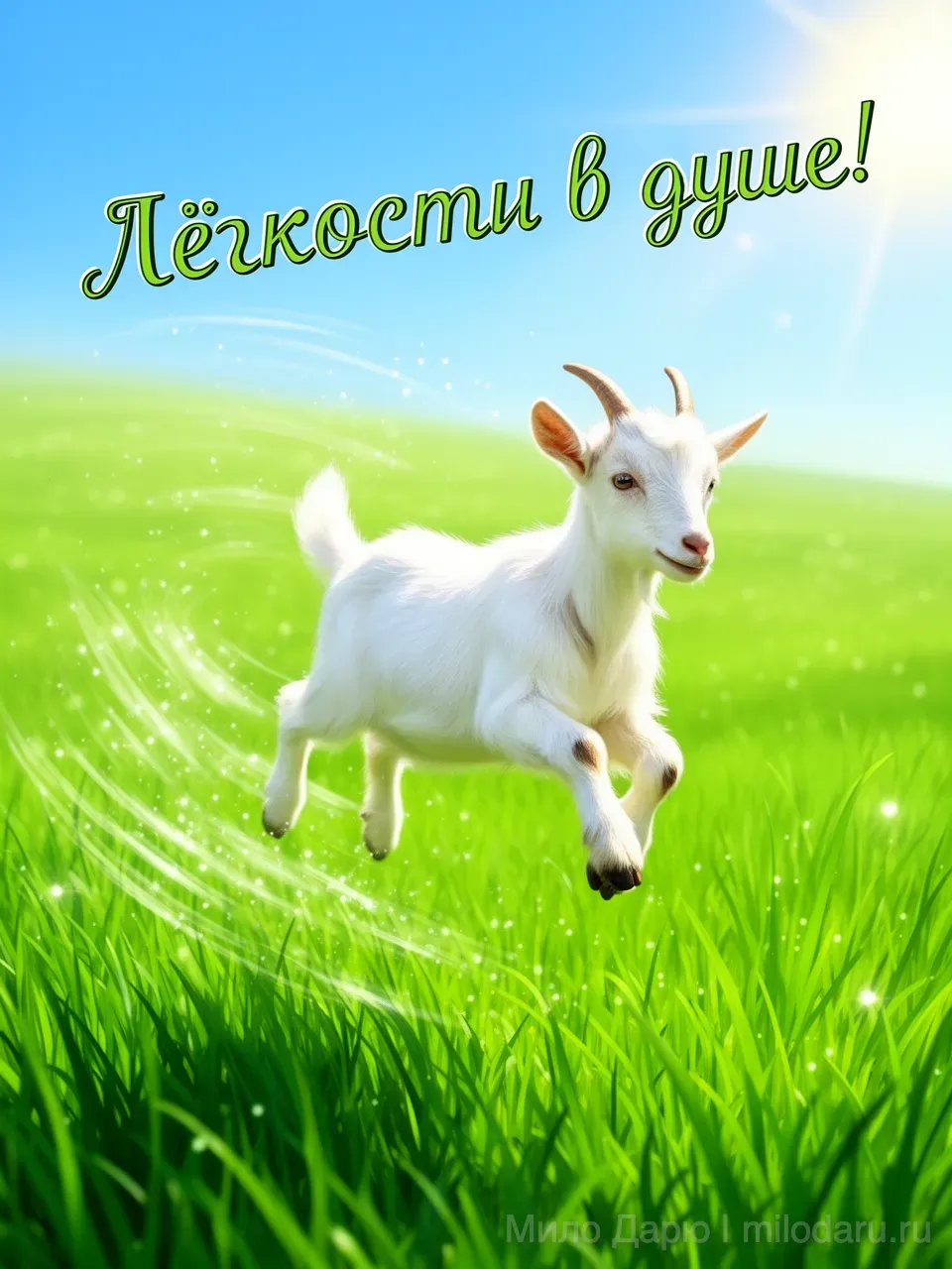 Лёгкости в душе!