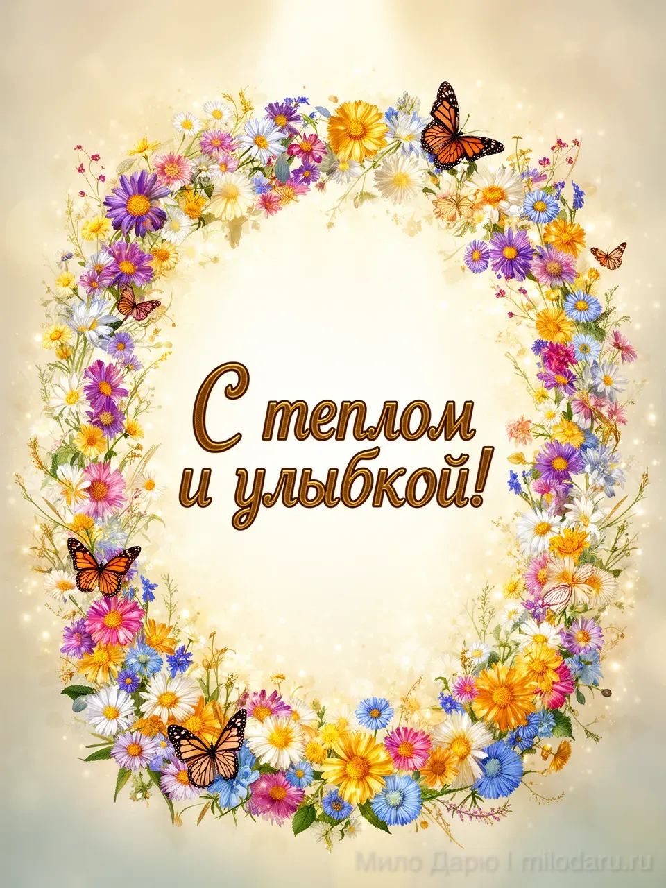 С теплом и улыбкой!