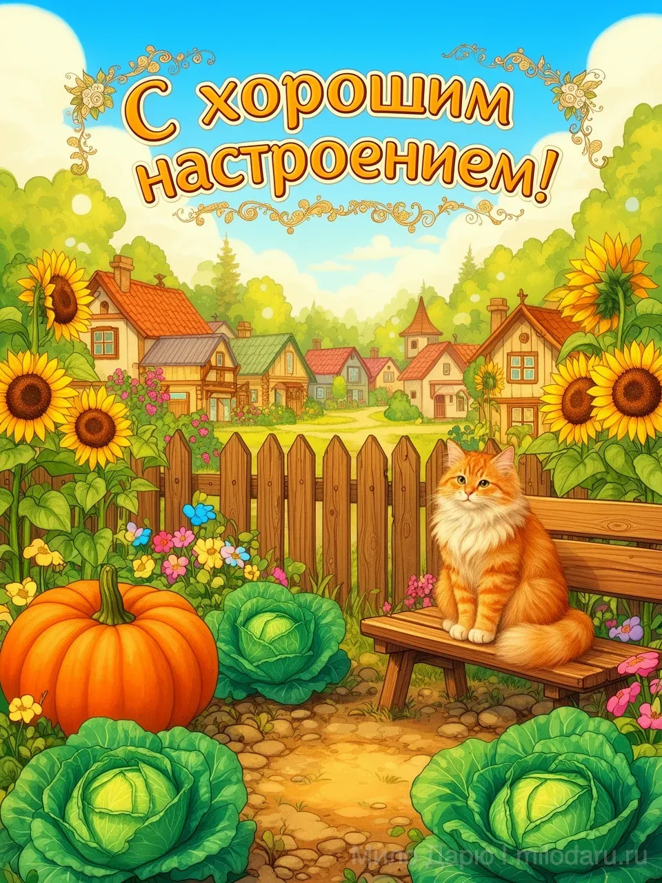 С хорошим настроением!