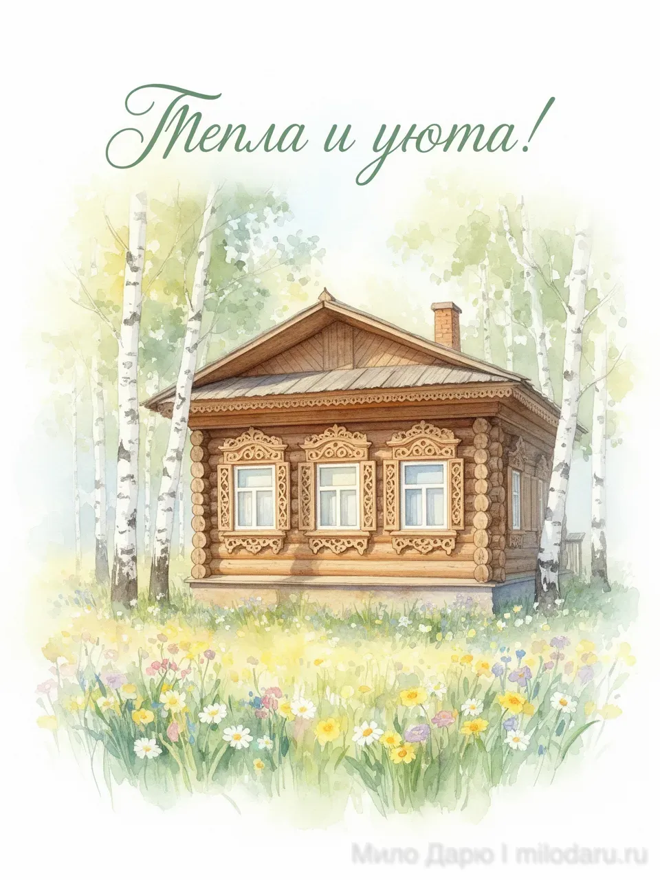 Тепла и уюта!