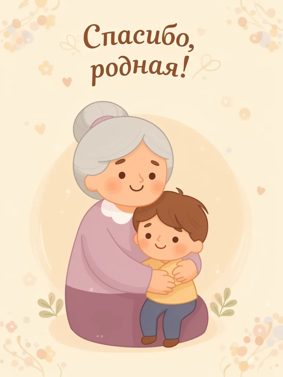 Спасибо, родная!