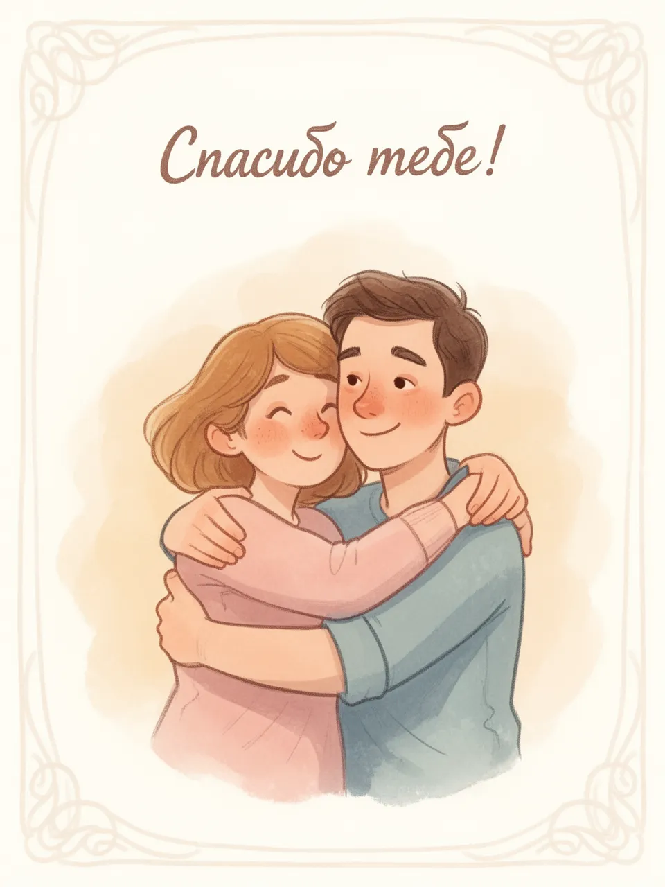 Спасибо тебе!